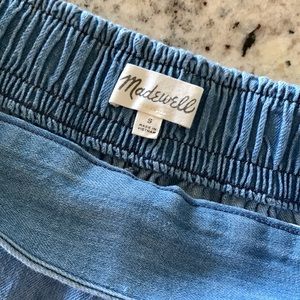 Madewell wide leg capris
